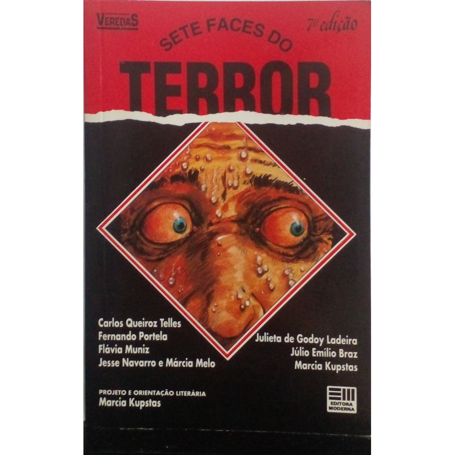 Livro Sete Faces Do Terror - Vários Autores