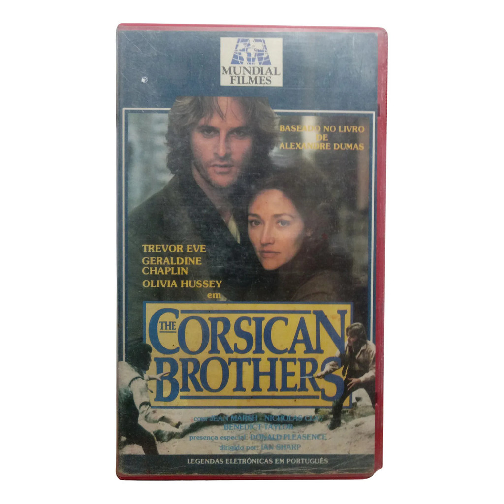 Vhs The Corsican Brothers - Geraldine Chaplin - Olivia Hussey