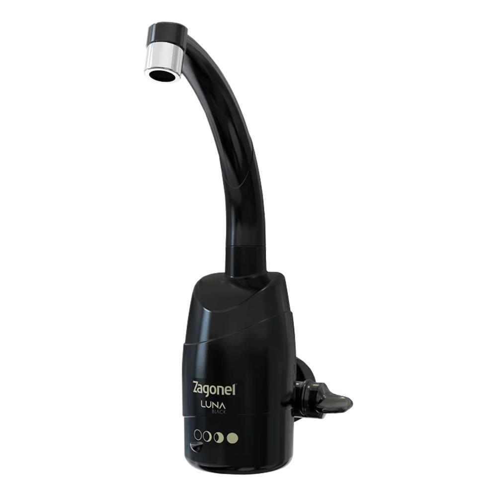Torneira Elétrica Zagonel Luna 5.500W Preto - 220V em Oferta na Shopee