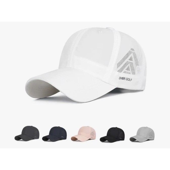 Boné Esportivo Unissex Respirável com Ajuste em Fivela de Metal Leve Confortável em Oferta na Shopee