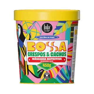 Mascara Nutritiva Lola Cosmetics Bossa Crespos e Cachos 450g em Oferta na Shopee