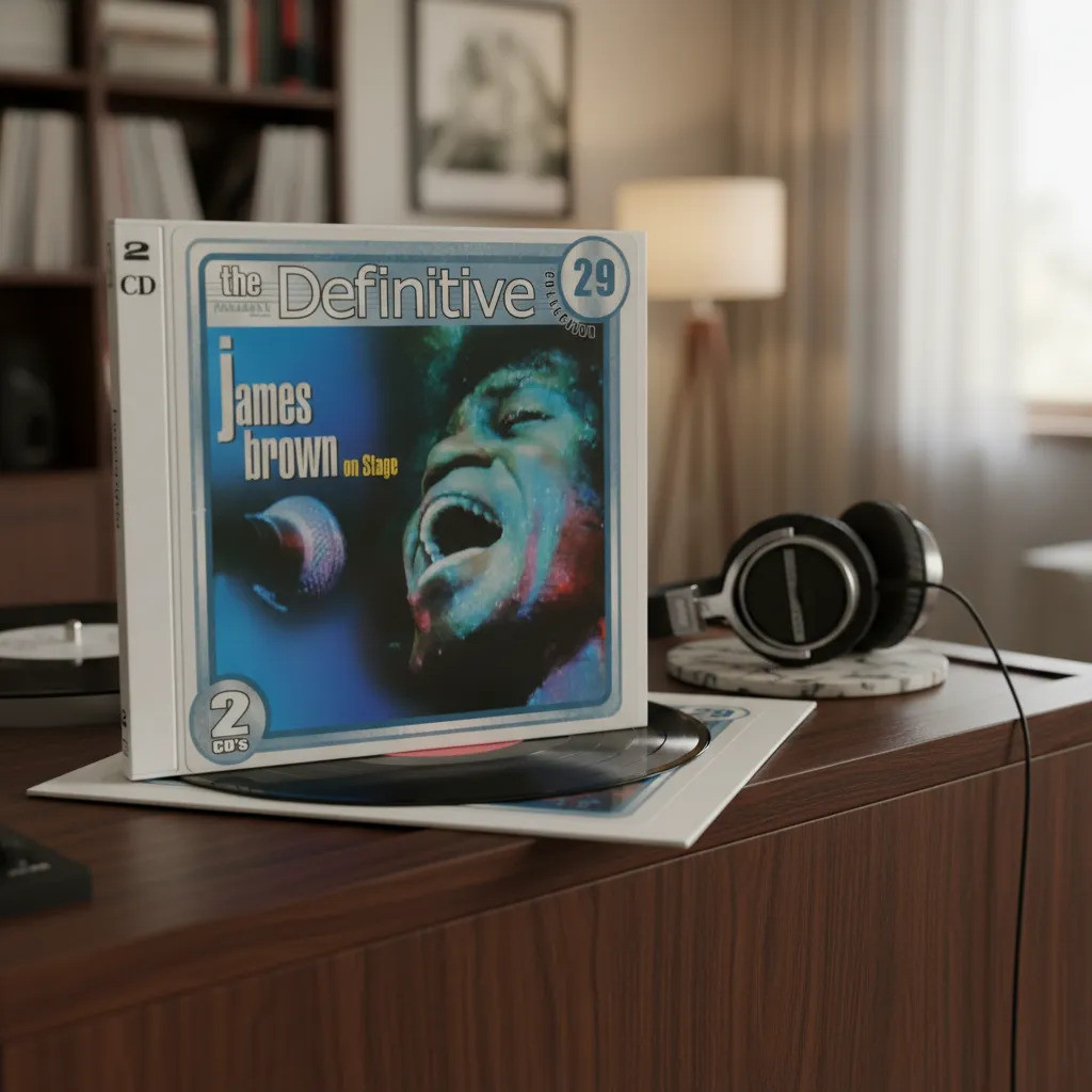 Cd Duplo James Brown The Definitive Collection Físico