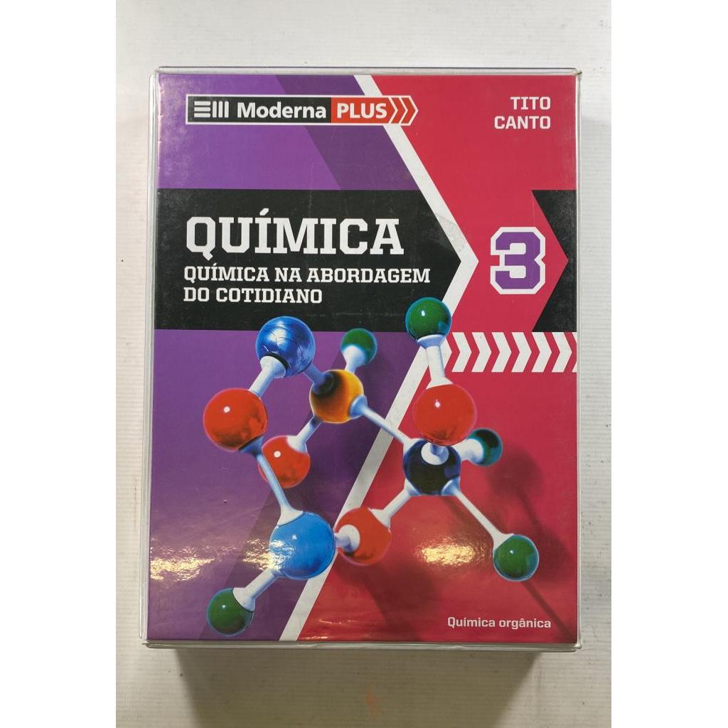 Box 5 volumes Conexões Química 3 com 3 volumes Caderno Estudante suplemento revisão moderna plus