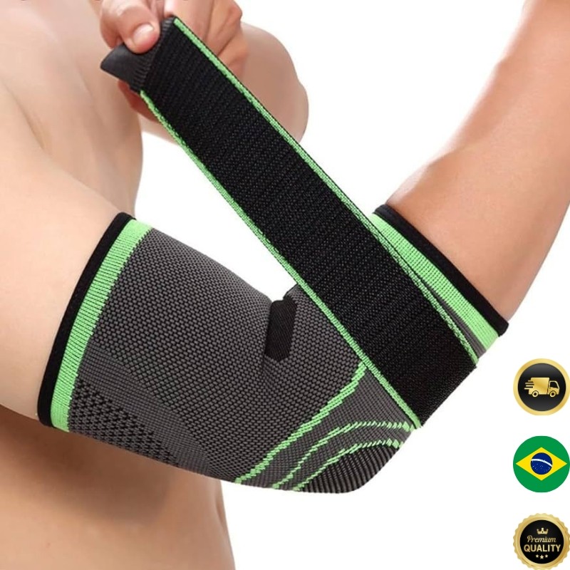 Cotoveleira Ortopédica de Compressão Profissional - Tensor Alívio De Dor