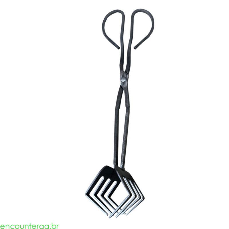 Agarrador Carvão Enunteraa Braçadeira Dentária Para Gerenciamento Eficiente Lenha