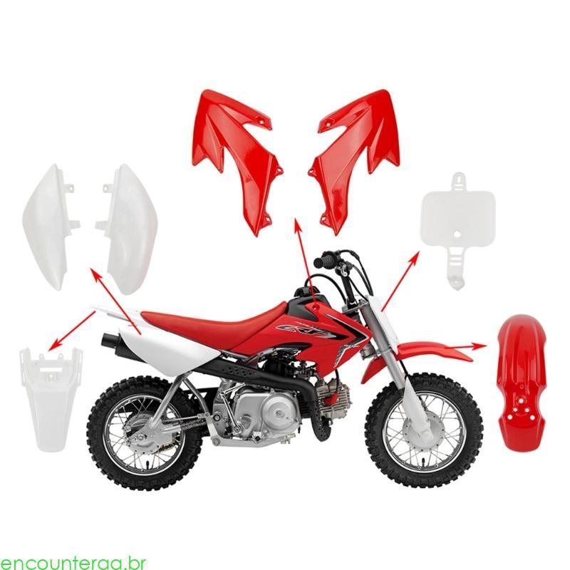 Encontrora Motocicletas Conchas Melhoradas Carenagem Corpo Kits Para CRF50 Pit Bike 2021 Ano