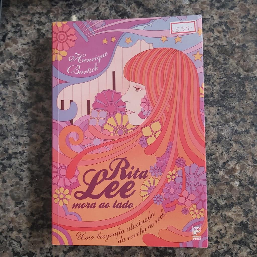 Rita lee Mora ao lado autor Barlsch, Henrique