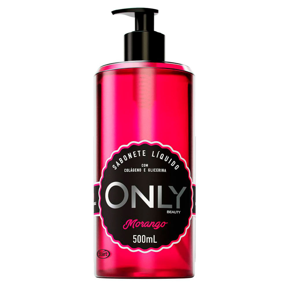 Sabonete Líquido Only Morango 500ml em Oferta na Shopee