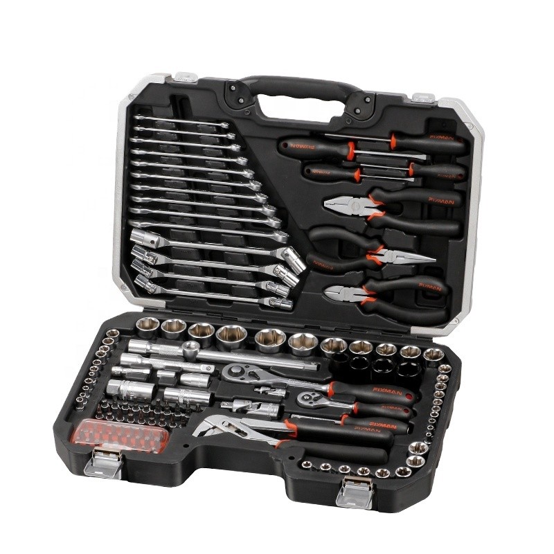Novo 124 Pçs Conjunto Completo De Ferramentas Mecânicas Com Interruptor Limite Caixa