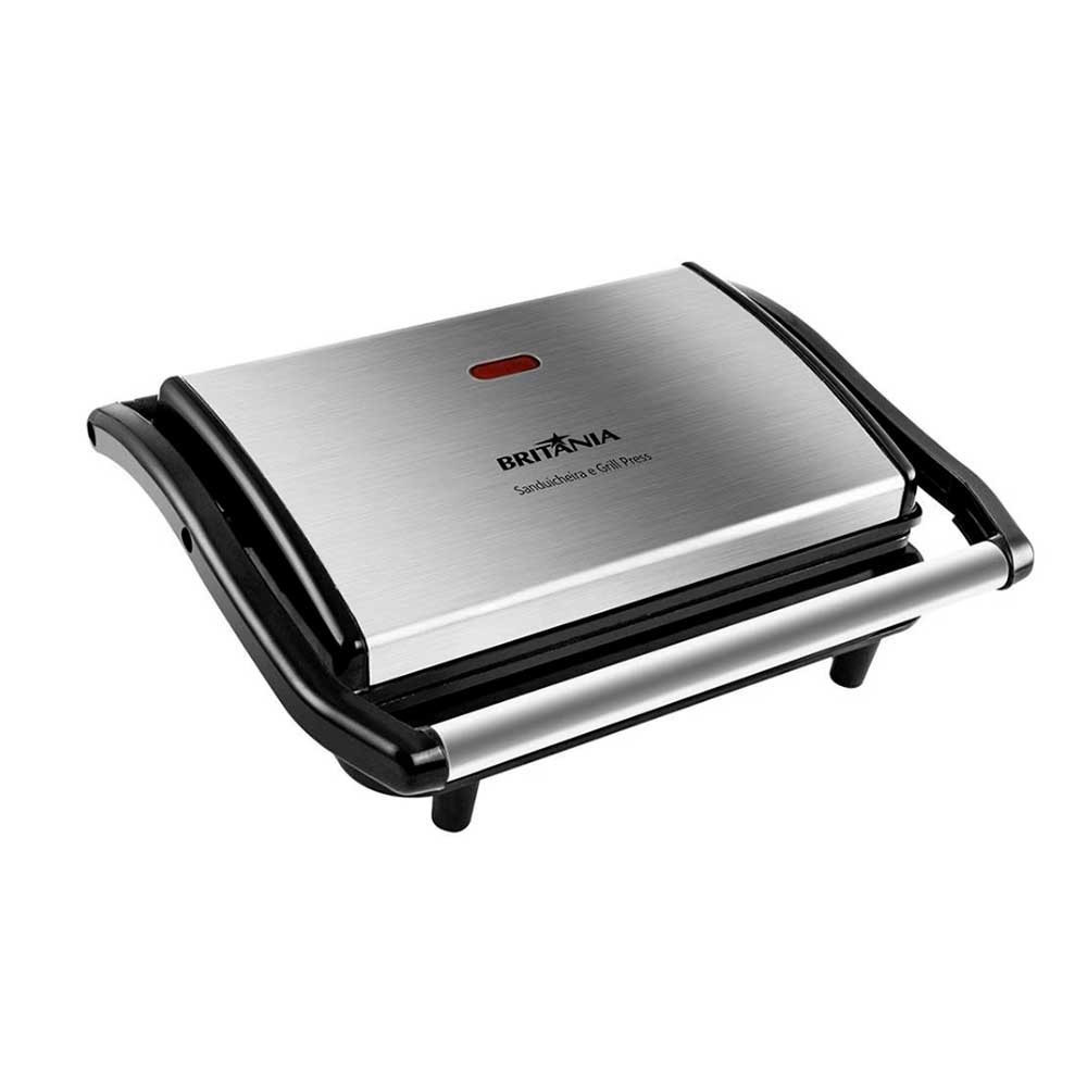 Sanduicheira Grill BGR27I Press Britânia em Oferta na Shopee
