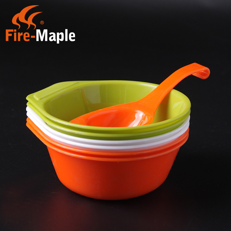 F Fire Maple Tigela de acampamento ao ar livre Panelas ao ar livre Piquenique Montanhismo Piquenique Talheres Portátil C