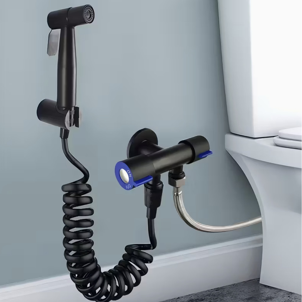 Kit de Ducha Higiênica Para Banheiro Completa Luxo Metal Inox núcleo da válvula de cobre Chuveirinho Privada em Oferta na Shopee