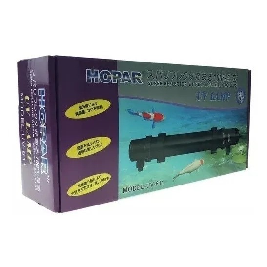 Hopar Filtro uv 611/ 55W - Voltagens