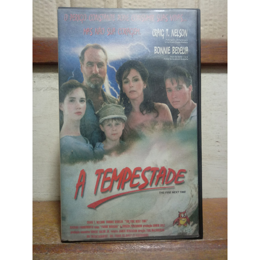 vhs A Tempestade - Craig T. Nelson - Bonnie Bedelia