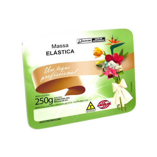 Massa Elástica Decoração Bolo Confeitaria Arcolor 250g em Oferta na Shopee