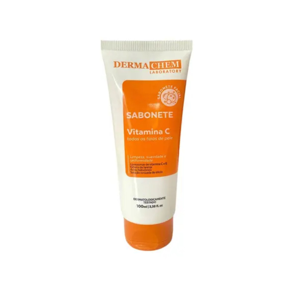 Sabonete Vitamina C Antiidade e Clareador 100ml Dermachem