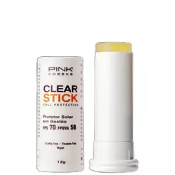 Pink Cheeks Clear Stick FPS70 FPUVA50 - Protetor Solar em Bastão 12g