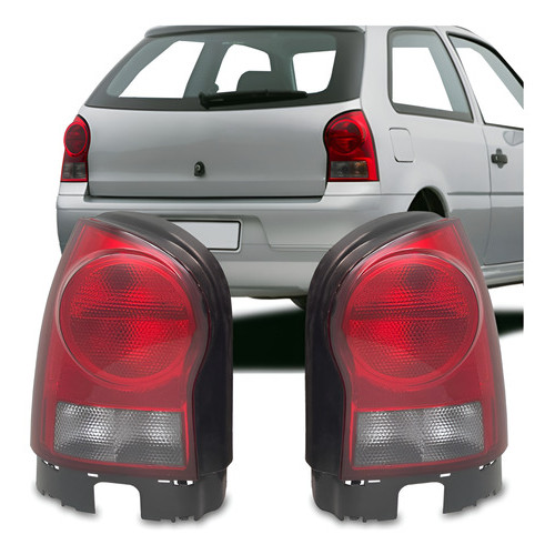 Lanterna Traseira Gol G4 2006 2007 A 2014 Fumê Lado Direito Passageiro