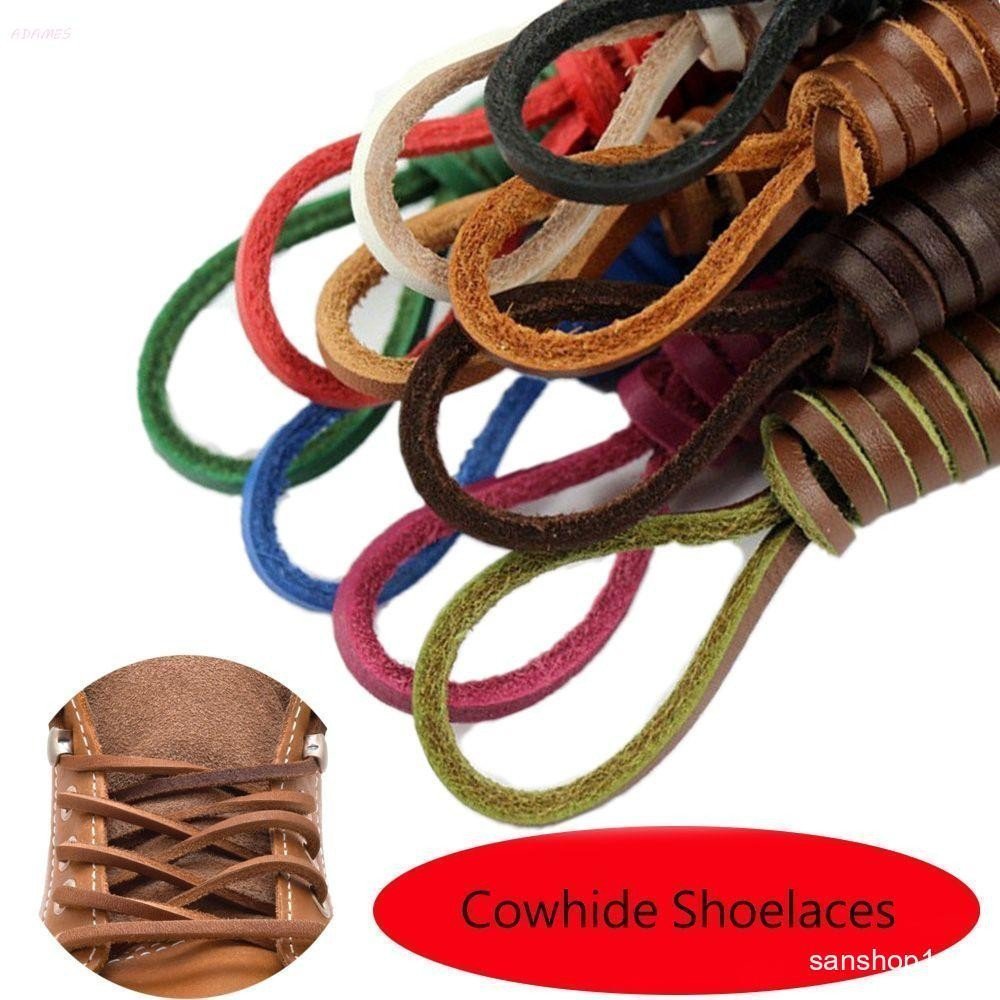 Cadarços De Couro Acessórios Para Sapatos Cordas De 100 Cm Corda De Sapato Unissex Colorida