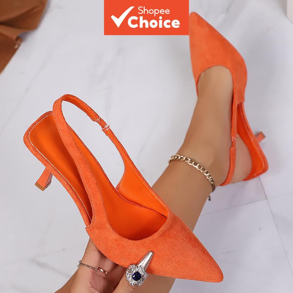  Camurça Europeia e Americana 2026 Primavera e Outono Verão Novo Moda Grande Versão Coreana Pontiaguda Multicolorida