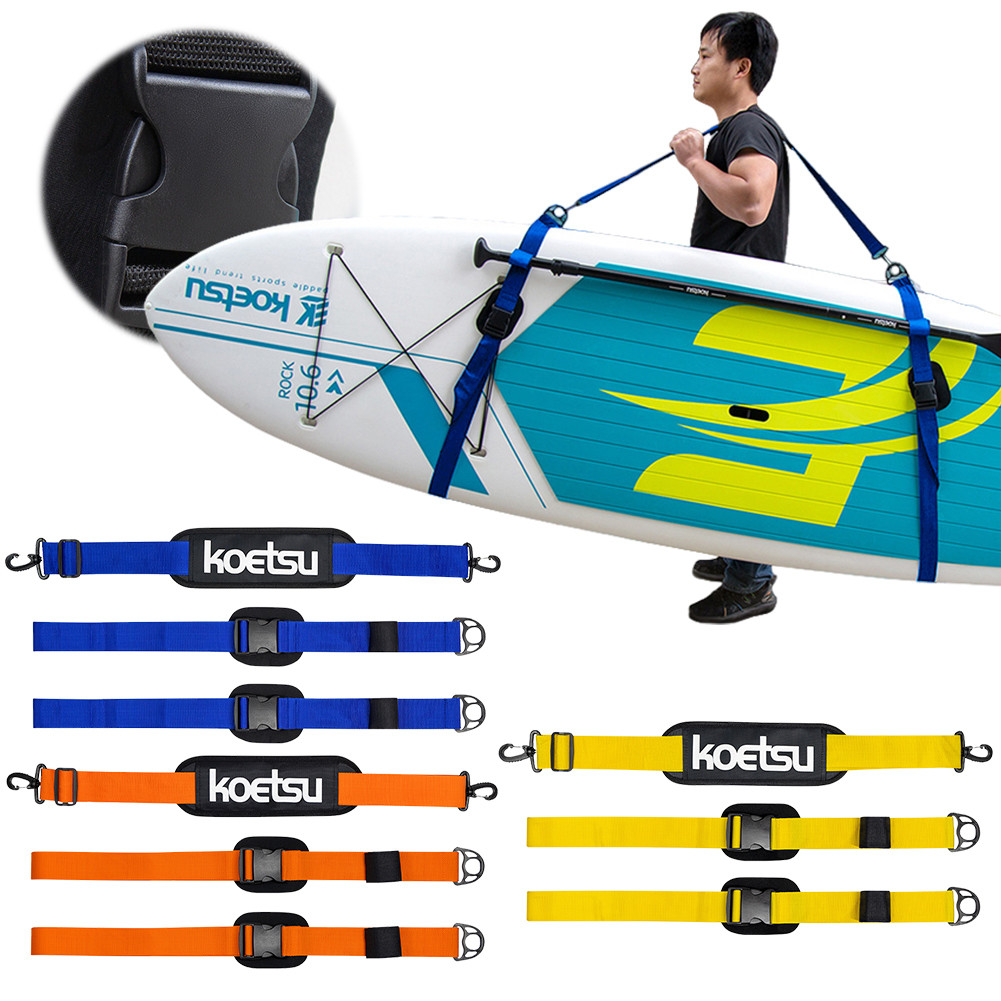 Prancha De Surf Ombro Carry Sling Ajustável Stand Up Paddle Board Transportadora Para Paddleboards Pranchas Longboards