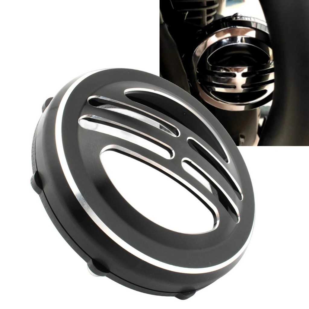 Motocicleta Chifre Trompete Alto-Falante Tampa De Som Capa Decorativa Universal Para Triumph Bobber Bonneville T120 T100