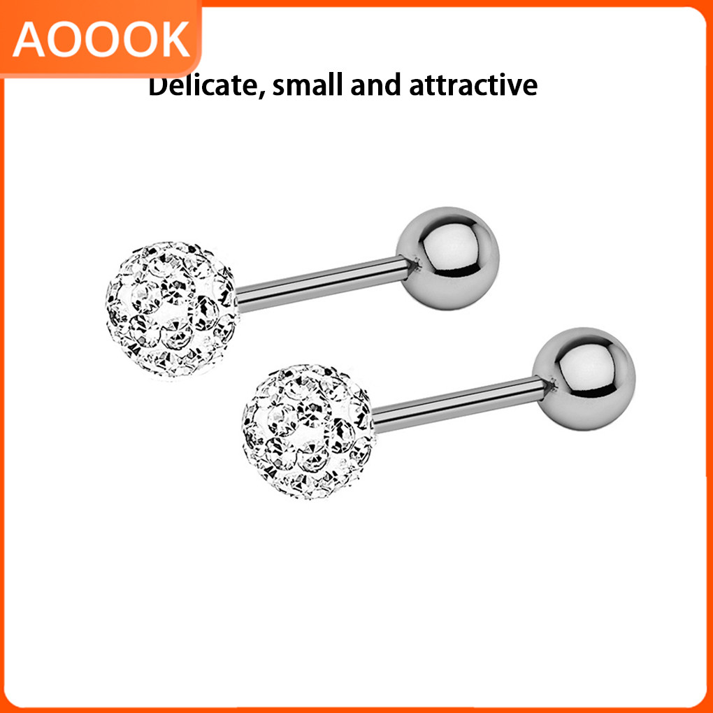 Conjunto De Joias Com 10 Pares De Brincos De Nariz Inoxidável Para Mulheres