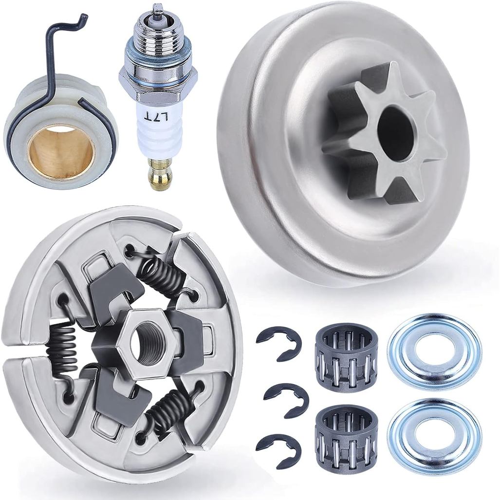 Kit de Rolamento de Agulhas Adefol Sprocket Clutch Drum 3/8" 7T para Motosserras Stihl MS290 MS390 029 039 MS310, Peças