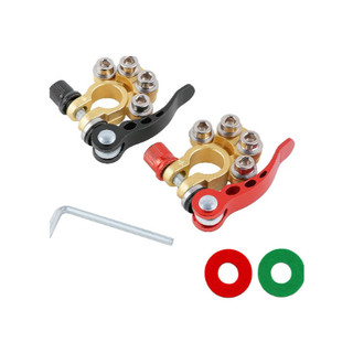 Kit Com 2 Conectores - 12v 24v Positivo & Negativo Automotivo Bateria Terminal Cabo Braça…