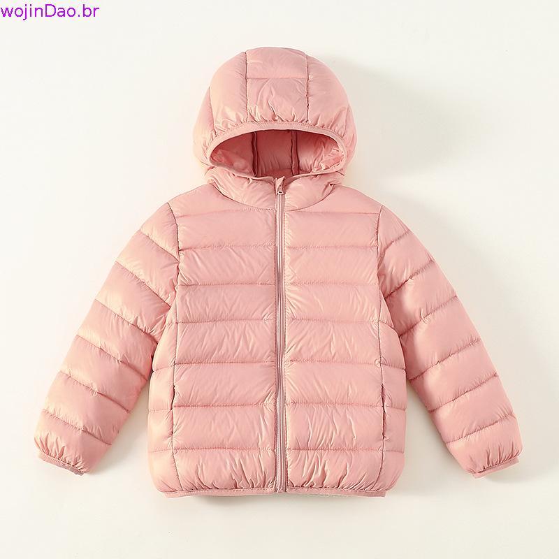 30 % OFF Crianças De 4-12 Anos De Idade Casaco De Algodão Para Meninos Meninas Roupas Acolchoadas Casacos Com Capuz