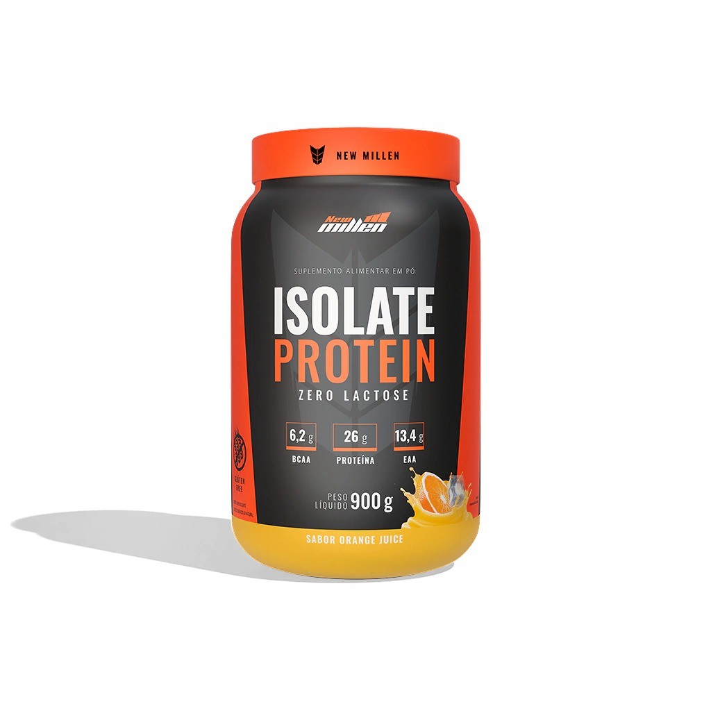 ISOLATE PROTEIN SABOR ORANGE JUICE 900G NEW MILLEN