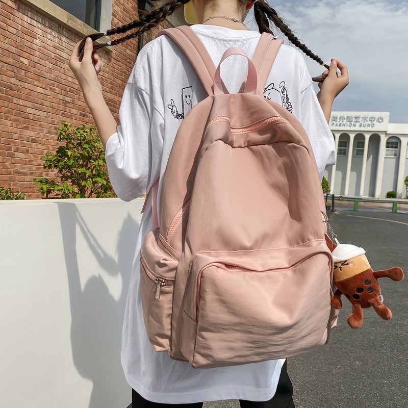 Mochila 2023 novo estilo feminino Commuter grande capacidade viagem mochila senhoras estudante universitário mochila mas