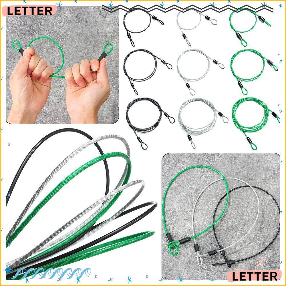 Carta De Aço Cabo Bloqueio Cordas Anti-Roubo 3 Cores MTB Bicicleta Corda Ciclismo Fio Forte