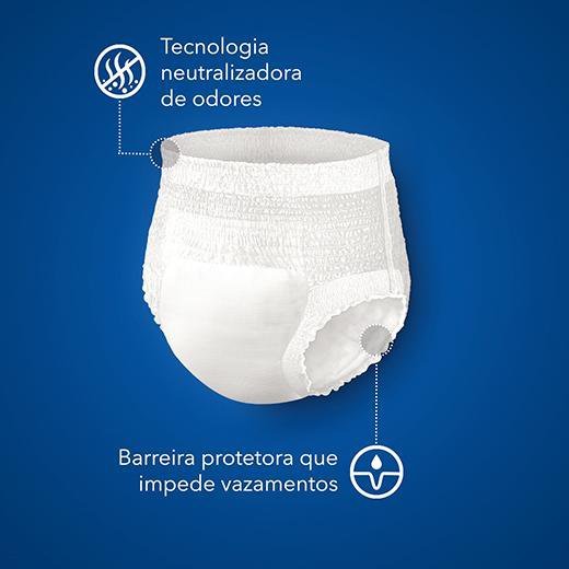Roupa Íntima Protect Plenitud Plenitud  Plus G/XG - 16 Unidades