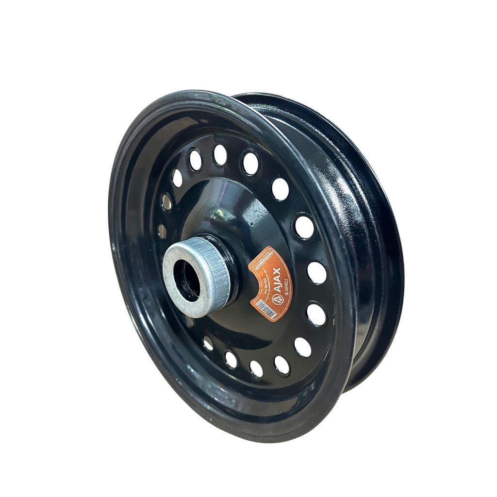 Roda Aro 8 Ferro 3.25-8 Carrinho De Mão Carriola Ferro Resistente Obras Construção