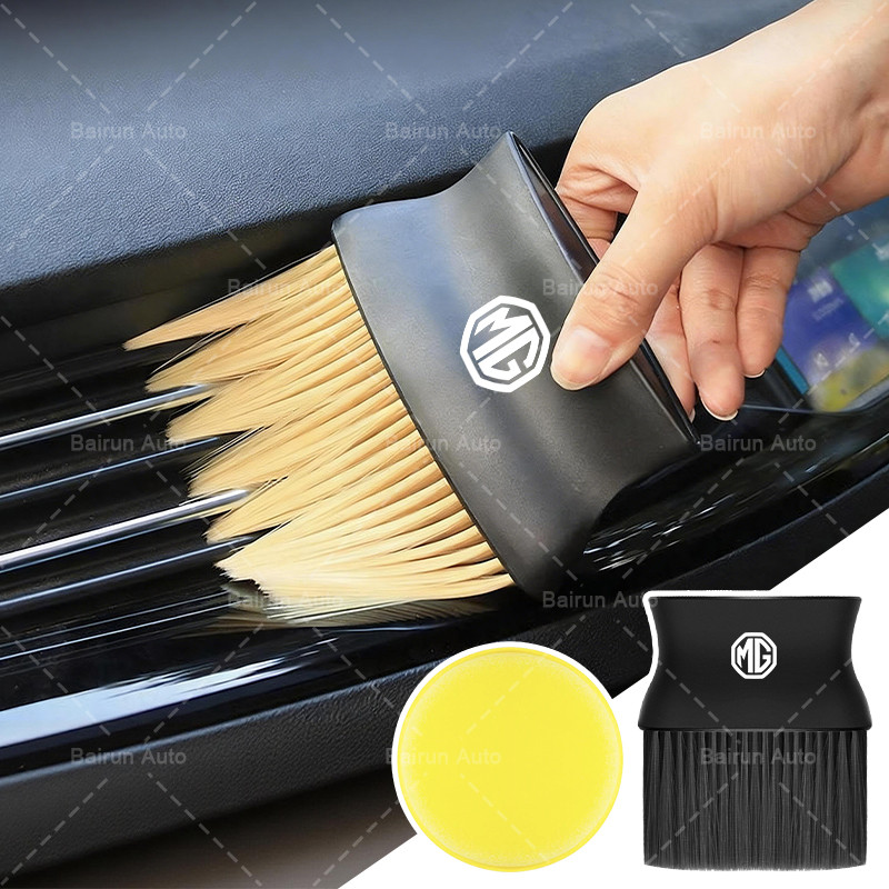 1/2 Pçs Carro Ar Condicionado Escova Limpa Escondido Canto De Limpeza Para MG4 MG5 ZS EV HS PHEV Extensor Estilo Do