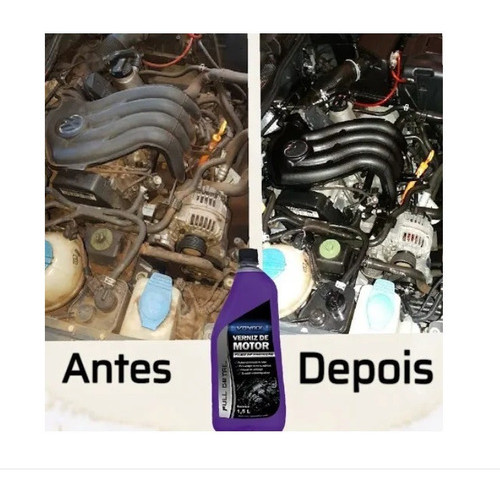 Verniz de Motor Vonixx 1,5L + Pulverizador 240ml Proteção Brilho Motor Automotivo · foto 2