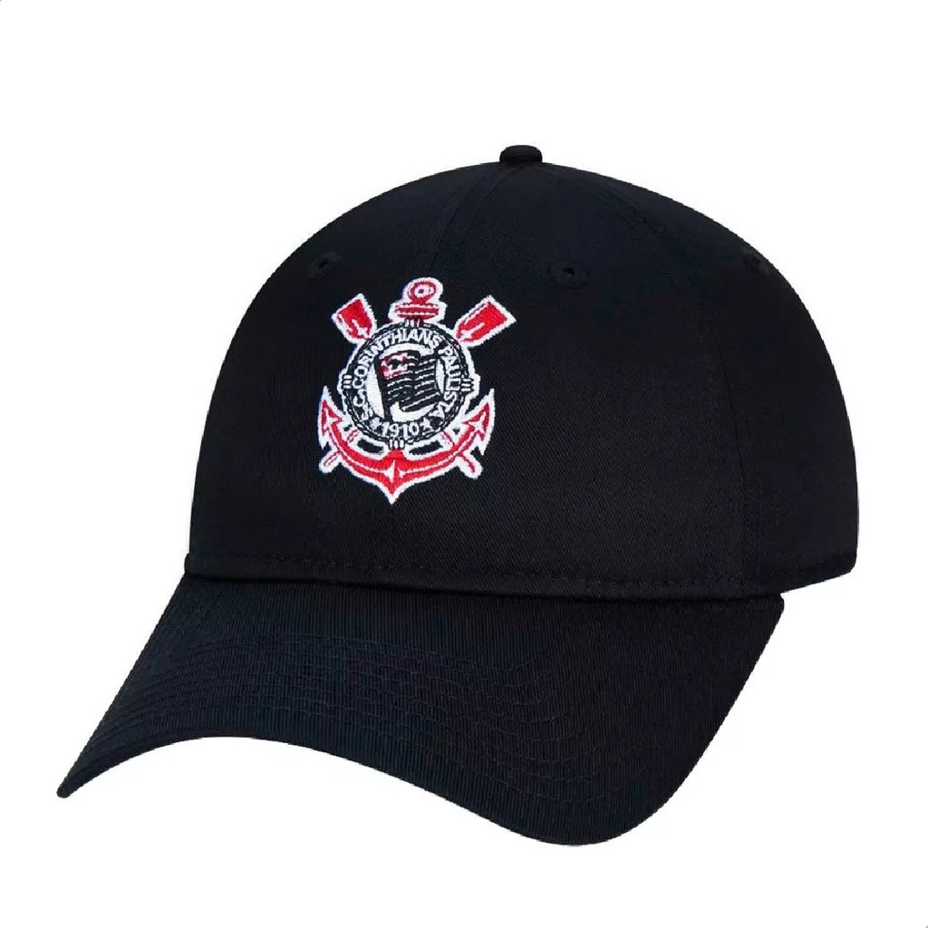 Boné New Era 9Twenty Corinthians Preto - Unissex