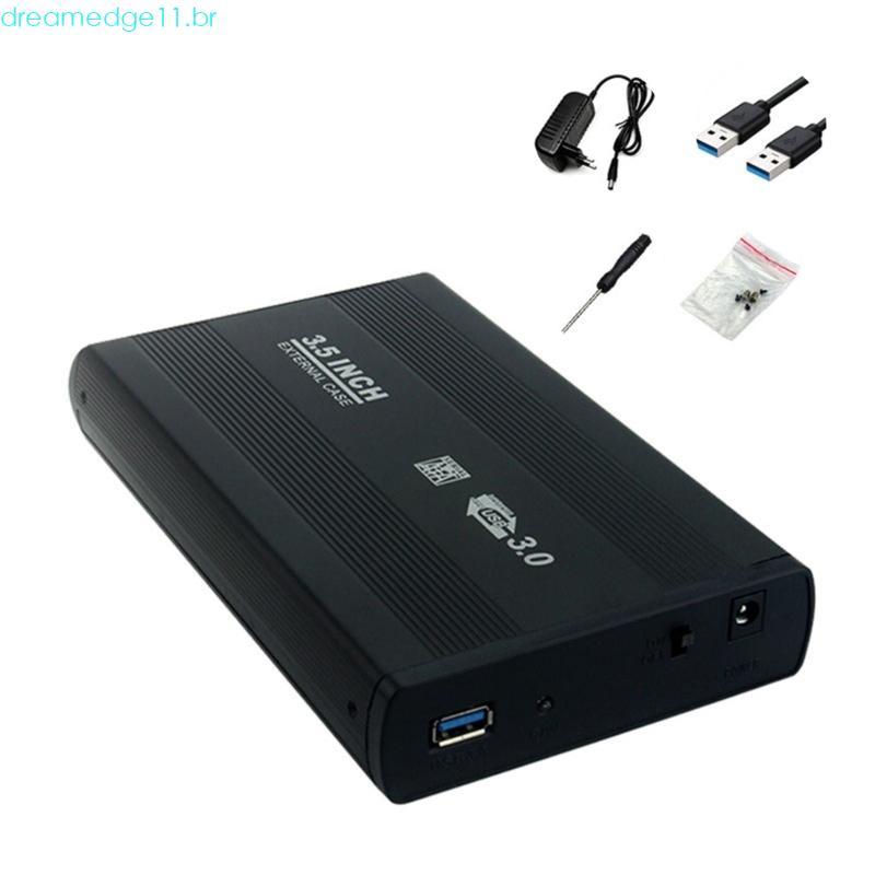 dreamedge11 Caixa Disco Rígido Liga Alumínio USB3 0 Externa Para Viagens E Uso Escritório