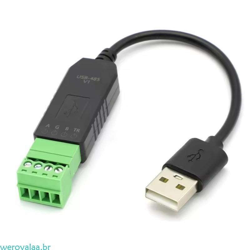 weroyalaa RS485 Para Conversor USB Substituição Módulo Comunicação Industrial Controlador PLC