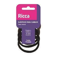 Elástico Ricca 892 3mm com 10 unidades sem metal em Oferta na Shopee