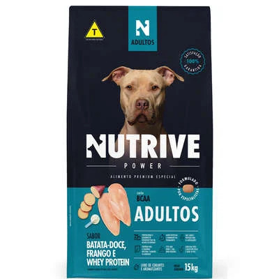 Ração Seca Nutrive Power para Cães Adultos 15kg