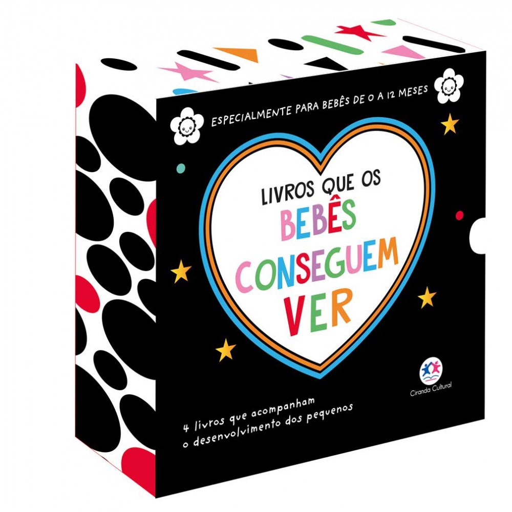 Livros que os bebês conseguem ver em Oferta na Shopee