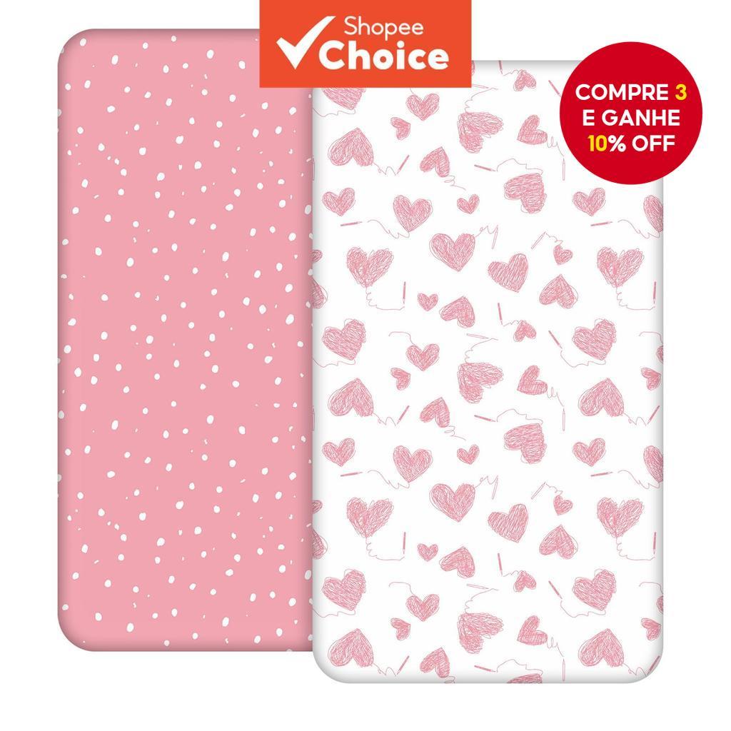 Lençol De Berço 2 Peças , Roupa De Cama Macia E Respirável Para , Design Fofo , Berçário Recém-Nascido , Aniversário