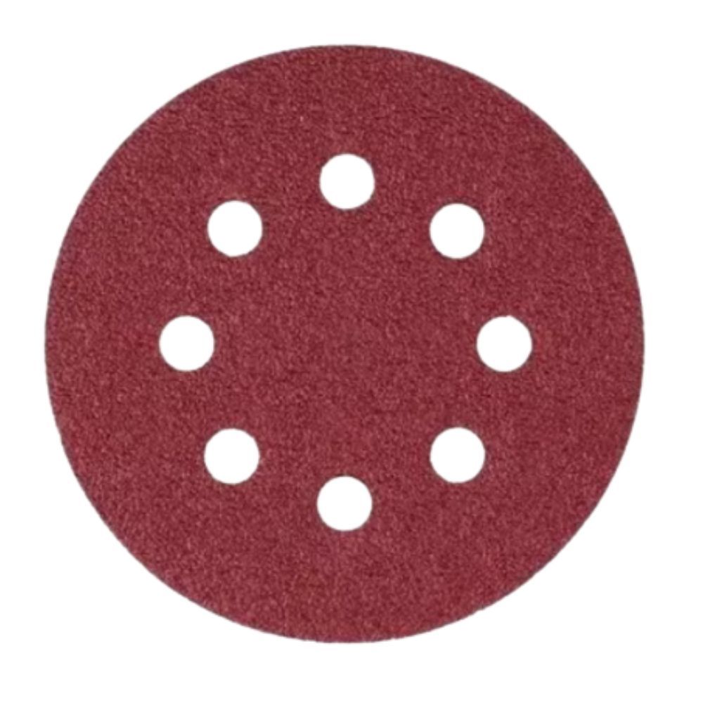 Disco De Lixa Aderente C/ Furo Grão 40 De 125mm Fertak