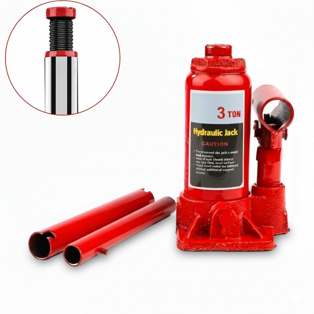 Macaco Hidraulico Tipo Garrafa 3 Toneladas Deend em Oferta na Shopee