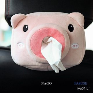 NAGO Caixa De Lenços De Papel Para Carros Animais De Pelúcia Porta em Oferta na Shopee