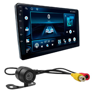 Multimídia 9pol 2 Din Octacore Carplay + Câmera De Ré H-tech em Oferta na Shopee