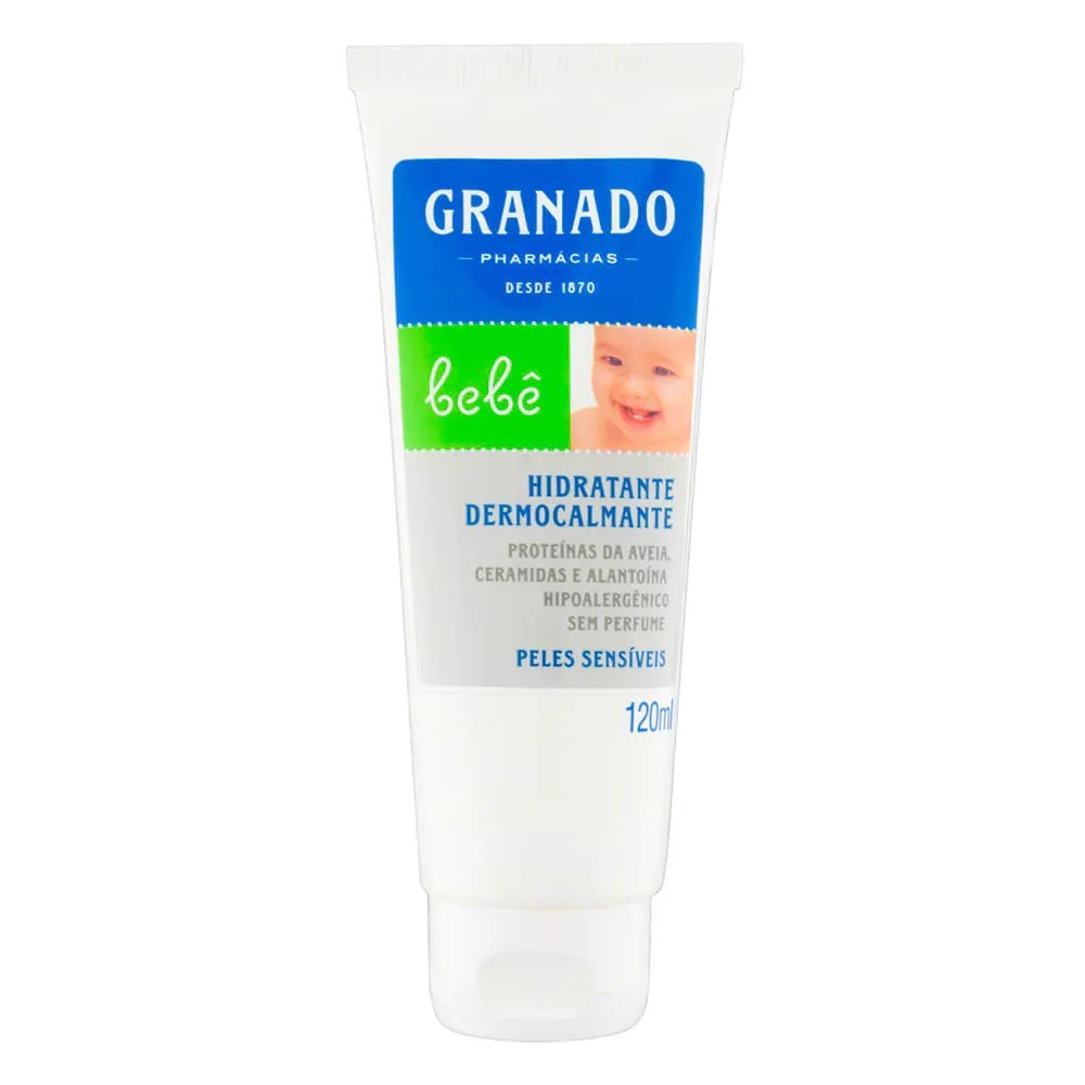 Loção Hidratante Dermocalmante Bebê Peles Sensíveis Granado 120ml em Oferta na Shopee