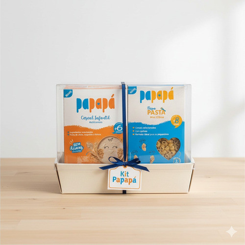 Kit Nutrição Completa Papapá Cereal E Mini Pasta